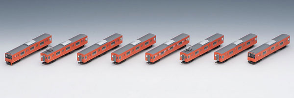 98843 JR 201系通勤電車(JR西日本30N更新車・オレンジ)セット(8両)[TOMIX]【送料無料】《発売済・在庫品》