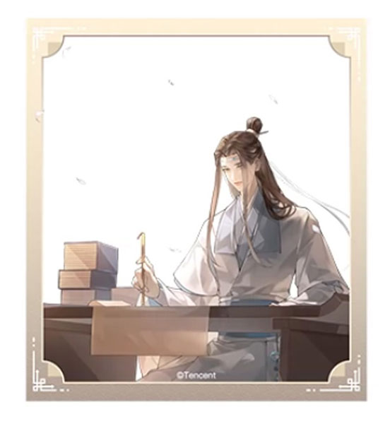 アニメ「魔道祖師」 蔵書閣ver. クリアカード 藍忘機[Tencent]《発売済・在庫品》画像