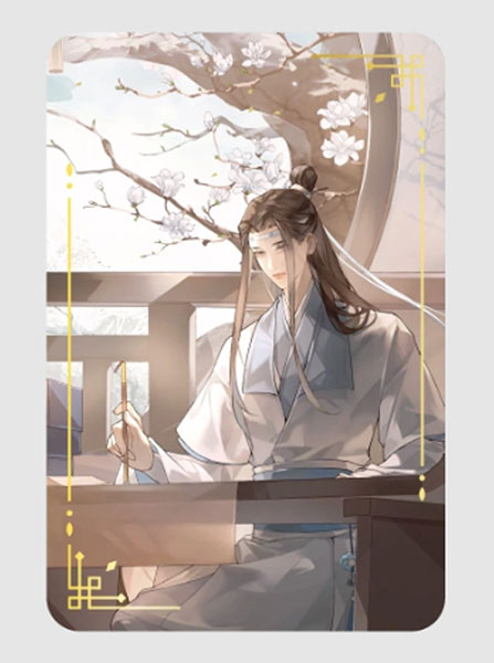 アニメ「魔道祖師」 蔵書閣ver. グリッターアクリルブロック 藍忘機[Tencent]《発売済・在庫品》画像