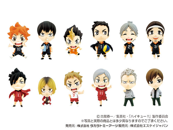 アニキャラヒーローズ ハイキュー！！ vol.1　12個入りBOX（再販）[タカラトミーアーツ]《発売済・在庫品》