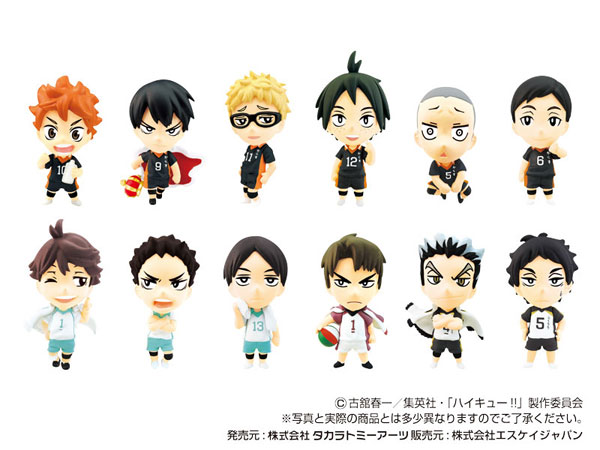 アニキャラヒーローズ ハイキュー！！ vol.2　12個入りBOX（再販）[タカラトミーアーツ]《発売済・在庫品》