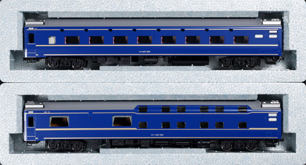 3-531 (HO)24系寝台特急「北斗星」 オロネ25・オロハネ25 2両セット[KATO]【送料無料】《発売済・在庫品》