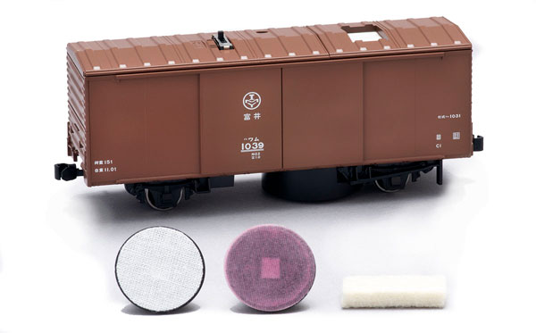 HO-735 HOレールクリーニングカー(2軸貨車タイプ・茶色)[TOMIX]【送料無料】《発売済・在庫品》