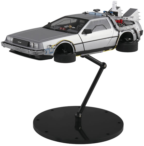 ムービーメカ No.BT-02 1/24 バック・トゥ・ザ・フューチャー PartII タイムマシン プラモデル[アオシマ]《発売済・在庫品》画像