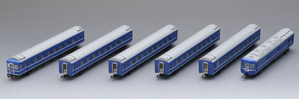 98845 国鉄 24系24形特急寝台客車(ゆうづる)基本セット(6両)[TOMIX]【送料無料】《発売済・在庫品》