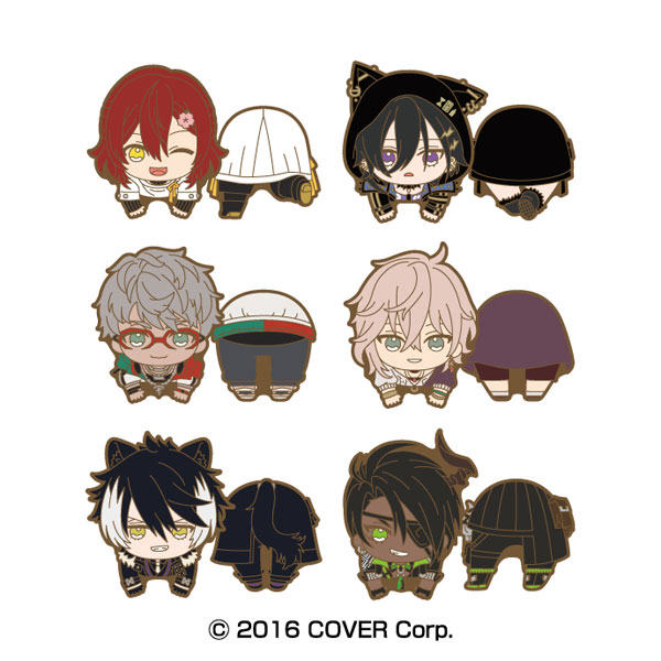 楽天市場】NIJISANJI EN のっかりラバークリップ 6個入りBOX