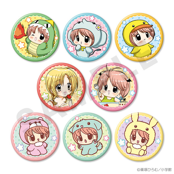 「ちび☆デビ！」トレーディングキラキラ缶バッジ 8個入りBOX[coly]《発売済・在庫品》画像
