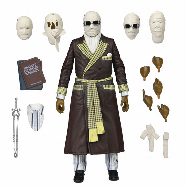 ユニバーサルモンスター/ 透明人間： ジャック・グリフィン アルティメット 7インチ フィギュア ケンプ博士邸 カラー ver[ネカ]《発売済・在庫品》画像