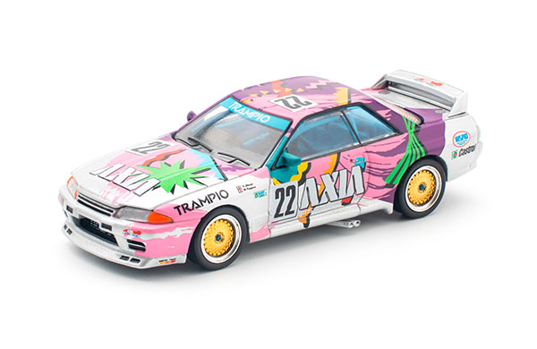 楽天市場】POP RACE 1/64 NISSAN SKYLINE GT-R R32 ＃22 AXIA