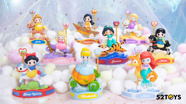 ディズニープリンセス 52toys アリエル ムーラン シンデレラ オーロラ姫 楽天市場】52TOYS BLINDBOX ディズニープリンセス アート