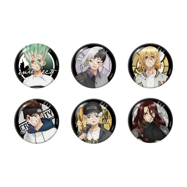 楽天市場】Dr.STONE 百面相 缶バッジ Vol.2 8個入りBOX[ツインクル