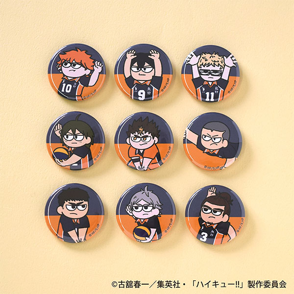 楽天市場】ハイキュー！！ 金バッジ Vol.1 10個入りBOX[テンヨー