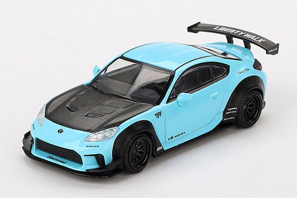 楽天市場】MINI-GT 1/64 Toyota GR86 LB☆Nation ベイビーブルー