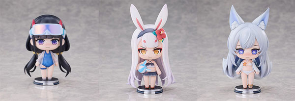 【特典】アズールレーン サマー水着 完成品デフォルメフィギュア Vol.1 3体セット[Hanabee]《発売済・在庫品》画像