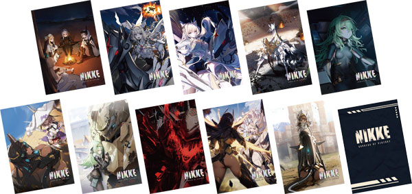 「勝利の女神：NIKKE」 色紙セット ラストキングダム[ESTAREGG Co.]《発売済・在庫品》