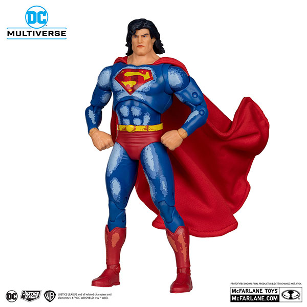 DCコミックス DCマルチバース 7インチ・アクションフィギュア #308 スーパーマン ゲーム『ジャスティスリーグ』[マクファーレントイズ]《発売済・在庫品》画像