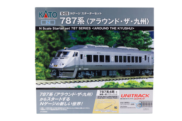 10-015BK Nゲージスターターセット 787系〈アラウンド・ザ・九州〉（再販）[KATO]【送料無料】《発売済・在庫品》