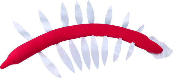 楽天市場】ダンジョン飯 マルシルの使い魔 スカイフィッシュぬいぐるみ