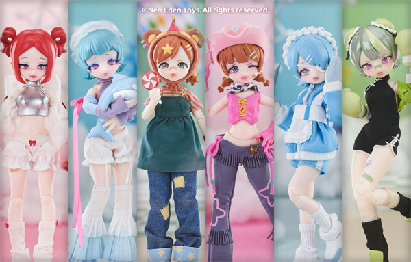 Eve Lynna 夢の楽園シリーズ 完成品ドールコレクション 6個入りBOX[Neo Eden Toys]【送料無料】《発売済・在庫品》画像