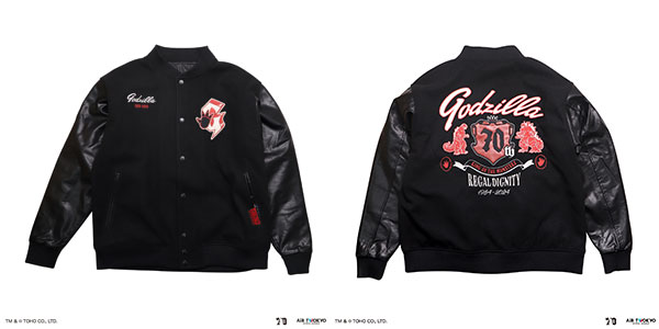ゴジラ 70周年記念 昭和シリーズ スタジャン ブラック XL[AIR TWOKYO]【送料無料】《発売済・在庫品》 25,752円