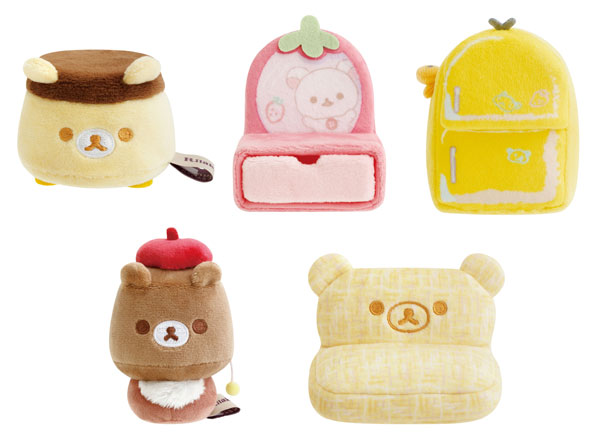 MO92601 リラックマ すてきなお家 てのりぬいぐるみ 10個入りアソートBOX[サンエックス]《発売済・在庫品》