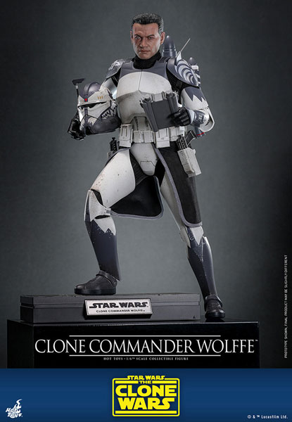 テレビ・マスターピース スター・ウォーズ：クローン・ウォーズ 1/6スケール コマンダー・ウォルフ ※延期・前倒し可能性大[ホットトイズ]【同梱不可】【送料無料】《発売済・在庫品》