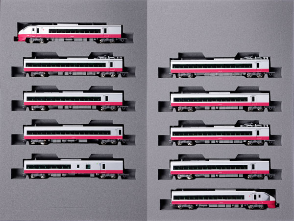 10-1875 E657系〈E653系リバイバルカラー(紅)〉 10両セット[特別企画品][KATO]【送料無料】《発売済・在庫品》