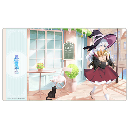 魔女の旅々 描き下ろしラバーマット(イレイナ/食べ歩き)[カーテン魂]《発売済・在庫品》画像