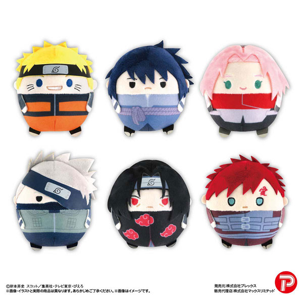 NARUTO-ナルト-疾風伝 ふわコロりん 6個入りBOX（再販）[プレックス]《05月予約》画像