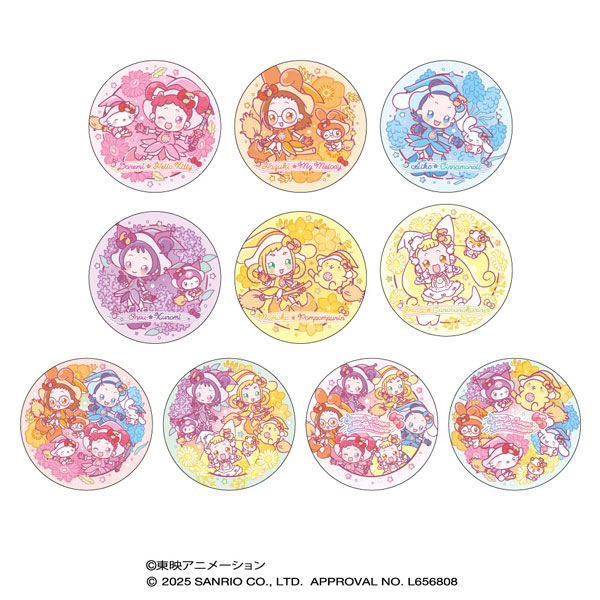 おジャ魔女どれみ×サンリオ プチキャン 10個入りBOX (食玩)[ハート]《発売済・在庫品》画像