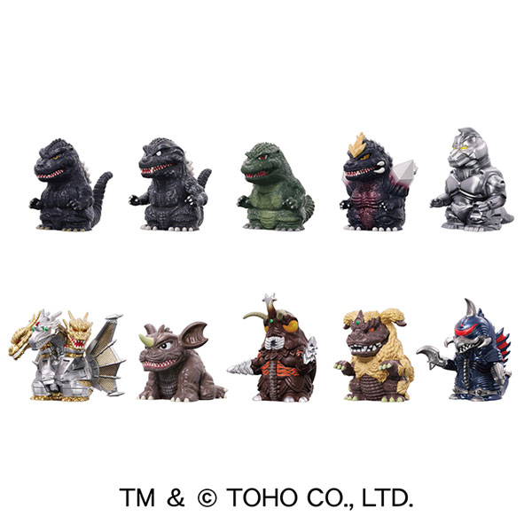 楽天市場】GODZILLA SOFVIDOLL 10個入りBOX (食玩)[バンダイ