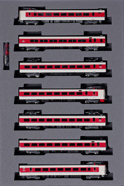 10-1779 381系「ゆったりやくも」(ノーマル編成・グレー台車) 7両セット[KATO]【送料無料】《発売済・在庫品》