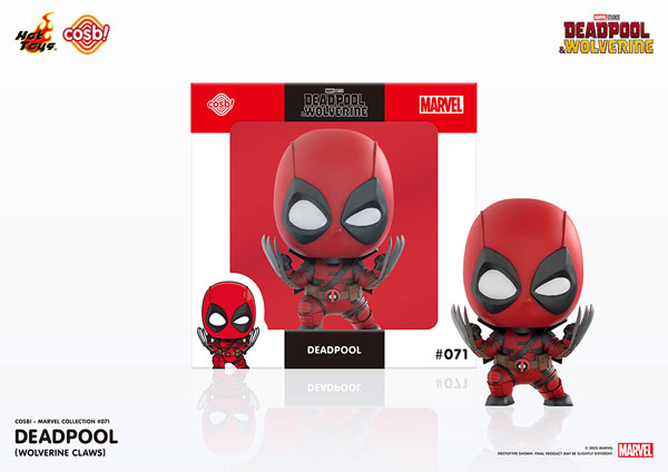 コスビ マーベル・コレクション #071 デッドプール(ウルヴァリン・クロー)[映画『デッドプール＆ウルヴァリン』][ホットトイズ]《発売済・在庫品》画像
