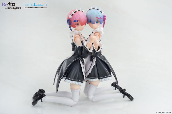 【特典】ARCTECH可動シリーズ Re：ゼロから始める異世界生活 ラム＆レム セット 1/8 可動フィギュア[APEX]【送料無料】《発売済・在庫品》