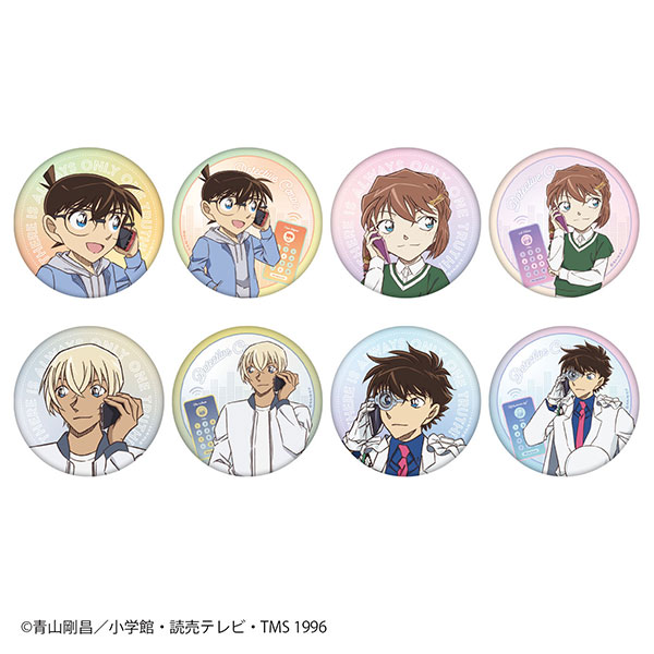 コナン 缶バッジコレクション 街歩き ショウワノート 名探偵コナン 缶バッジコレクション 1BOX 5個