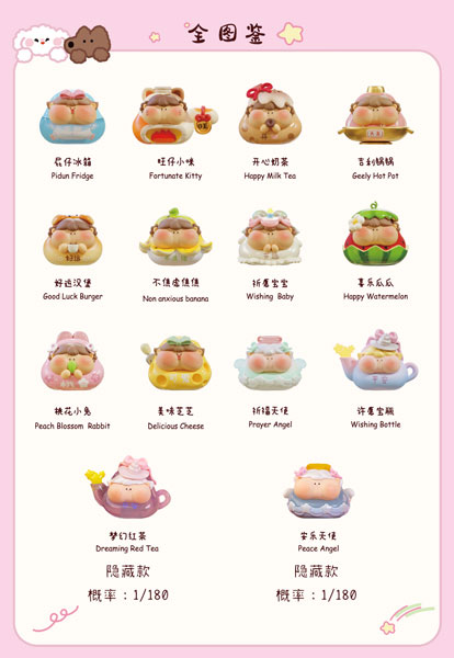 楽天市場】52TOYS 子豚lulu ハッピーシリーズ フィギュア 8個