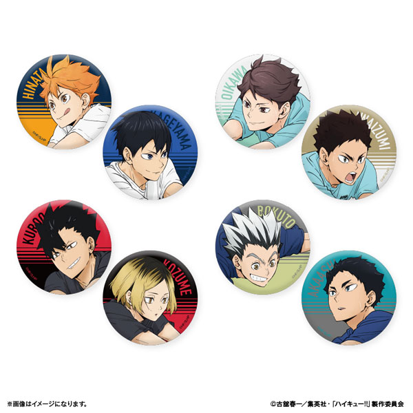 楽天市場】ハイキュー！！ 缶バッジコレクション-ドリンク版権