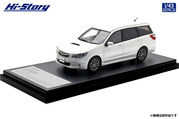 1/43 ハイストーリー スバル WRX STI EJ20 ミニカー ホワイト