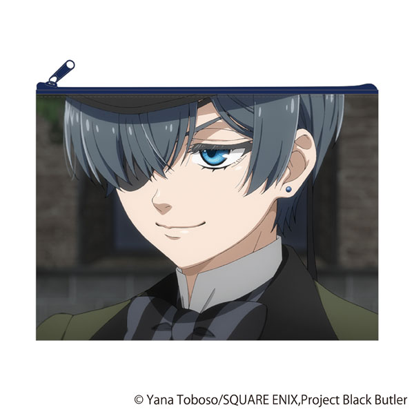 黒執事 -緑の魔女編- フラットポーチ シエル・ファントムハイヴ[ムービック]《発売済・在庫品》画像