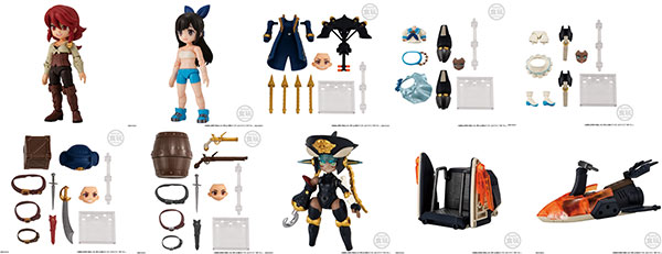 リンクトラベラーズ フィギュア 5体セット 新品即納】[FIG](BOX)(食玩) LINK TRAVELERS(リンクトラベラーズ