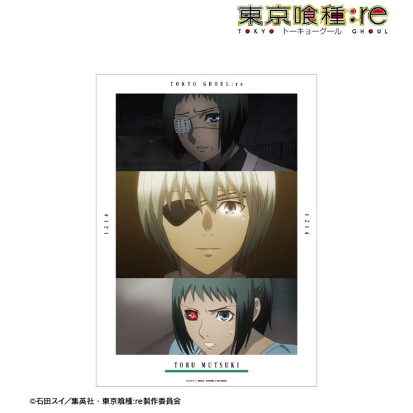 TVアニメ『東京喰種トーキョーグール：re』 六月透 場面写A3マット加工ポスター[アルマビアンカ]《09月予約》画像