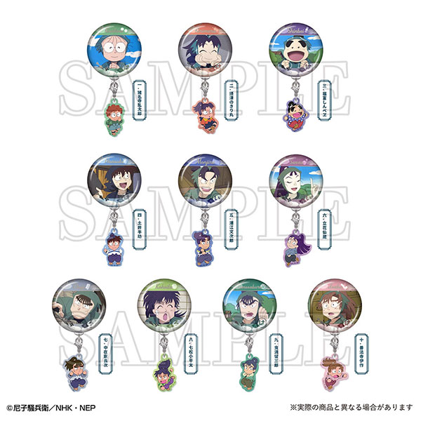 楽天市場】あれこれぷちCANバッジ 忍たま乱太郎 Vol.2 48個入りBOX