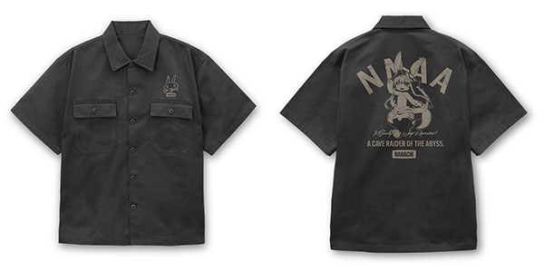メイドインアビス 烈日の黄金郷 ナナチ ワークシャツ/GRAY-XXL（再販）[コスパ]《０６月予約》
