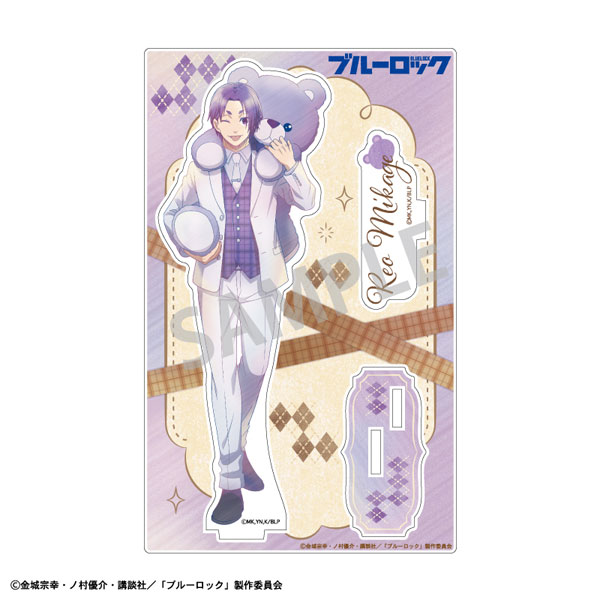 ブルーロック アクリルスタンド 御影玲王 テディベア カミアニTOUCH[カミオジャパン]《発売済・在庫品》画像