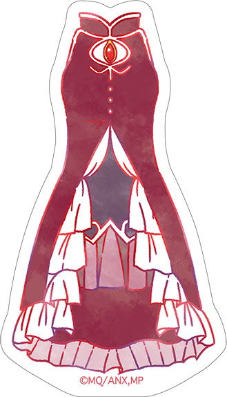 魔法少女まどか☆マギカ ステッカー 佐倉杏子(魔法少女衣装)[ムービック]《発売済・在庫品》画像