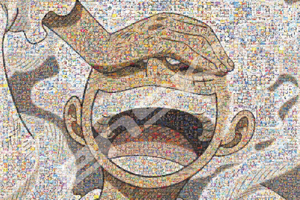 楽天市場】ジグソーパズル 1000ピース ワンピース モザイクアート ギア