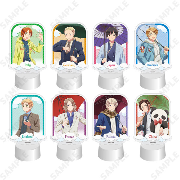 楽天市場】ヘタリア World☆Stars キャラバッジコレクション 8個入り