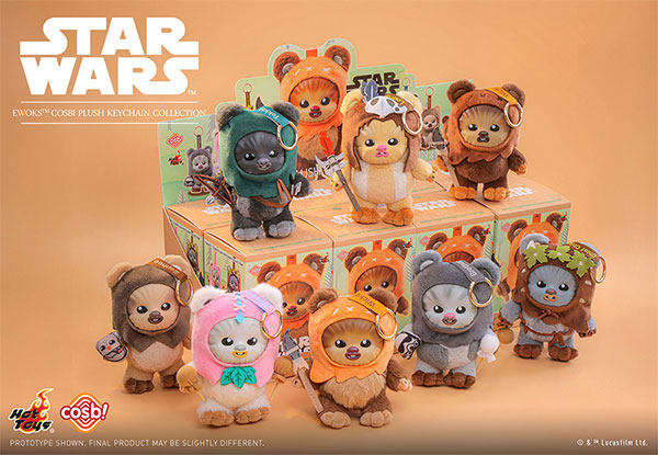 ホットトイズ・ZAKKA コスビ・ぬいぐるみ スター・ウォーズ/イウォーク物語 トレーディングシリーズ 8個入BOX[ホットトイズ]【送料無料】《発売済・在庫品》