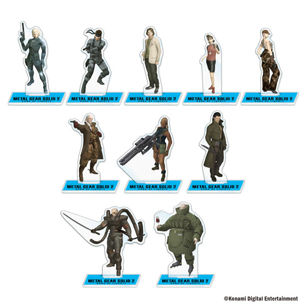 メタルギアソリッド　サントリーボス ラバーストラップ 8個セット メタルギアソリッド サントリーボス ラバーストラップ 8個セット