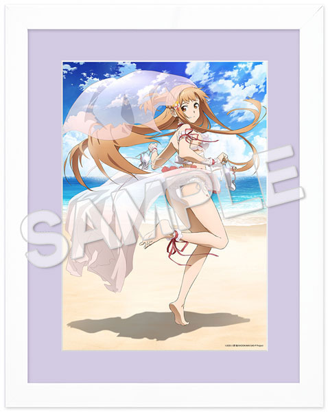 KDcolle5周年記念 『ソードアート・オンライン』 アスナ 真夏のキラメキ☆花嫁ver. 複製原画[KADOKAWA]《発売済・在庫品》